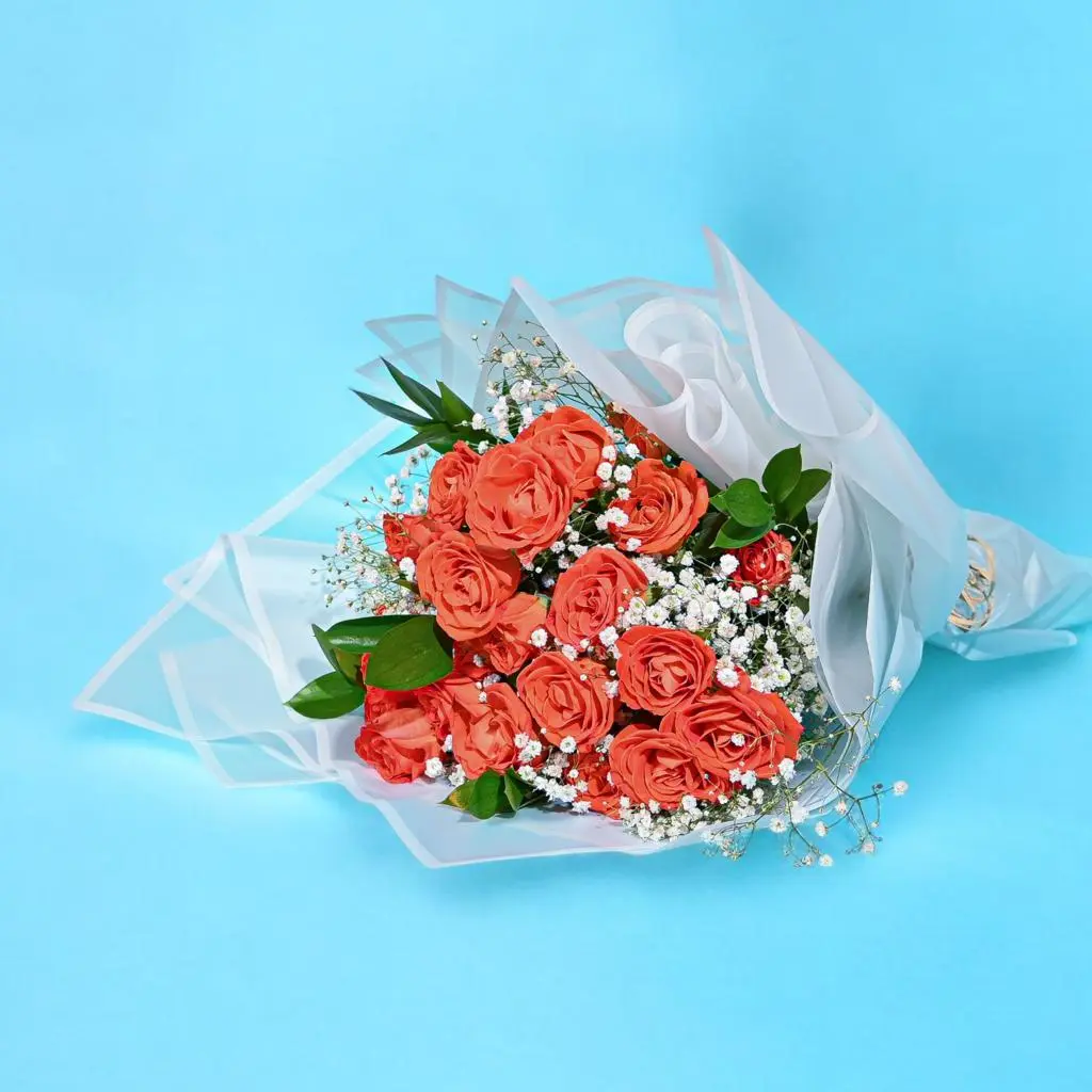 Orange Radiance Bouquet 0049